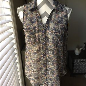 Nordstrom Lush Sleeveless Blouse